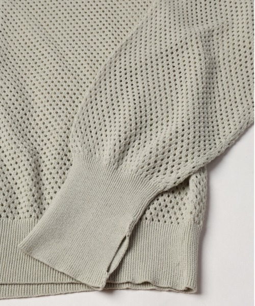 JieDa（ジエダ） カーディガン MESH ZIP CARDIGAN メンズ : ZOZOTOWN