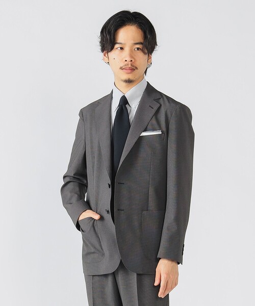 美品renoma HOMME 千鳥格子　スーツ　セットアップ ウールメランジ千鳥格子スーツ＜セットアップ＞｜メンズ