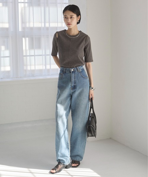 【送料無料】thingsthatmatterカットアウトリブトップス（完売品） ANGIE tシャツ カットアウト リブトップス レディース