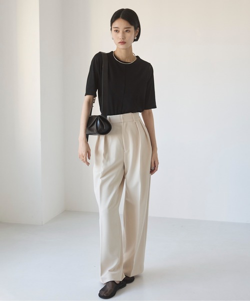 tシャツ ZIP VINTAGE CUT トップス レディース SLY tシャツ FRONT ZIP LINKING TOPS フロント ジップ