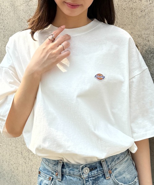 Dickies（ディッキーズ） tシャツ 「Dickies」刺繍ワンポイント