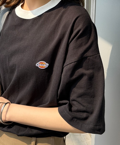 Dickies（ディッキーズ） tシャツ 「Dickies」刺繍ワンポイント