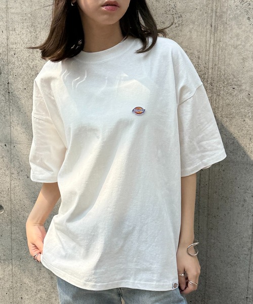 Dickies（ディッキーズ） tシャツ 半袖 「Dickies」刺繍ワンポイント