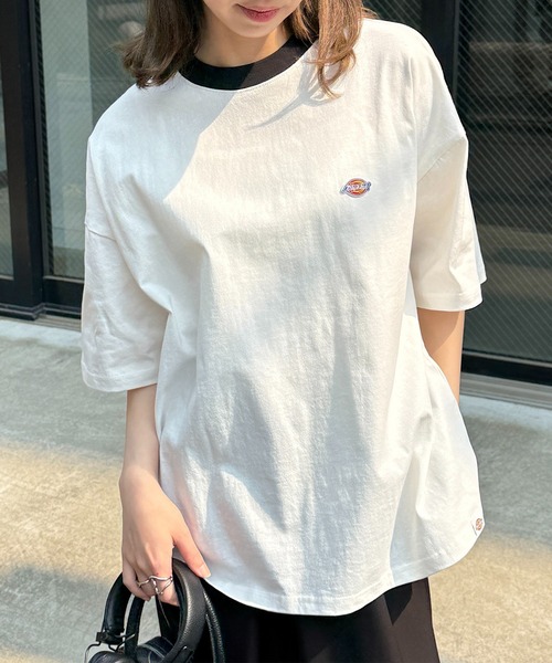 Dickies（ディッキーズ） tシャツ 「Dickies」刺繍ワンポイント