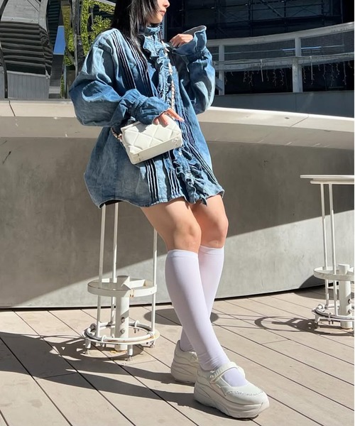 diana スニーカー メリージェーン厚底スニーカー レディース