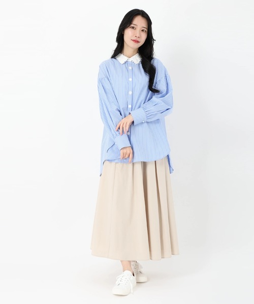 ★極美品★STRAWBERRY-FIELDS レディース　シャツブラウス STRAWBERRY-FIELDS ブラウス シャツ セレモニー・オフィスシーン