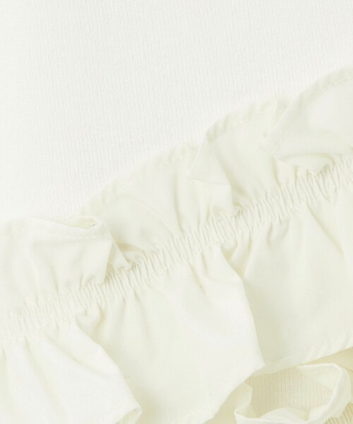 EMMEL REFINDS フライスフリル 2WAY Tシャツ EMMEL REFINES tシャツ 「EMMEL REFINES」EM フライス フリル