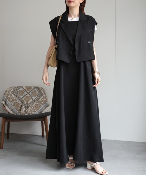 新発売 新商品 sakishimatokyo ワンピース 「SET商品」ショート丈テーラード ワンピース