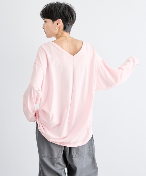 tシャツ BARNYARDSTORM / GIZAコットンバックタックロンT「汗染み軽減」マシンウォッシャブル レディース BARNYARDSTORM tシャツ / GIZAコットンバックタックロンT「汗