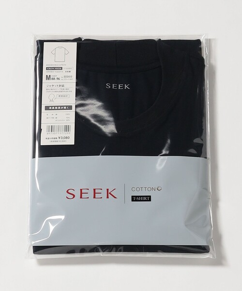 SEEK（GUNZE） tシャツ 「SEEK」 クルーネックTシャツ メンズ