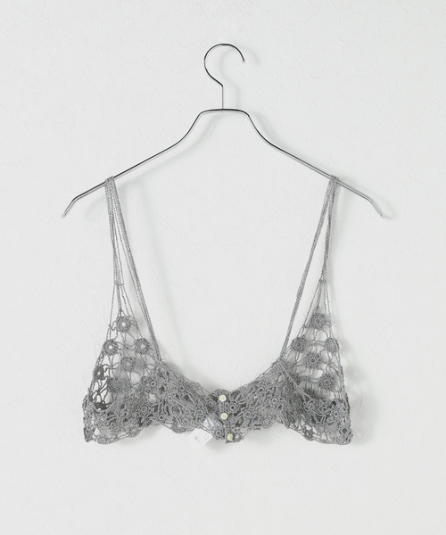 IENA ニット セーター babaco/ババコ Crochet Bra Top ブラ
