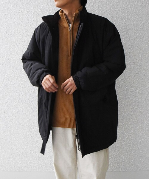 「HINSON」 コート「SHIPS anyコラボ」 LARGE オリーブ メンズ_画像5