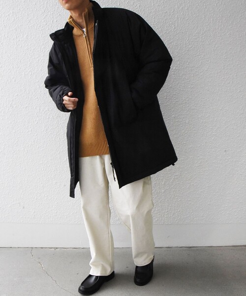 「HINSON」 コート「SHIPS anyコラボ」 LARGE オリーブ メンズ_画像8