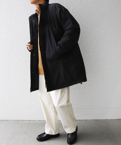 「HINSON」 コート「SHIPS anyコラボ」 LARGE オリーブ メンズ_画像9