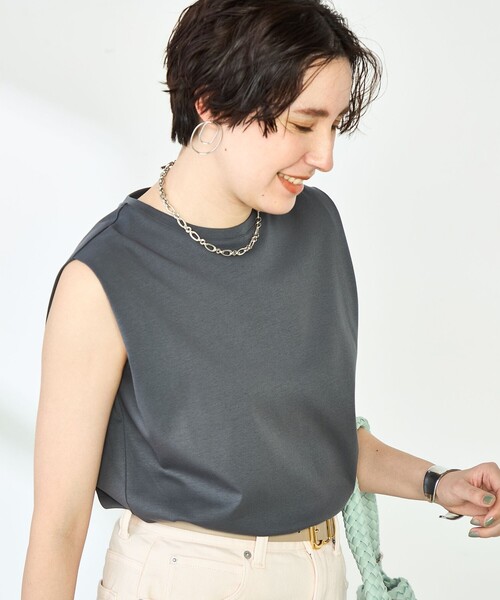 NOLLEY'S tシャツ 高機能 LA＋スムースタックノースリーブ