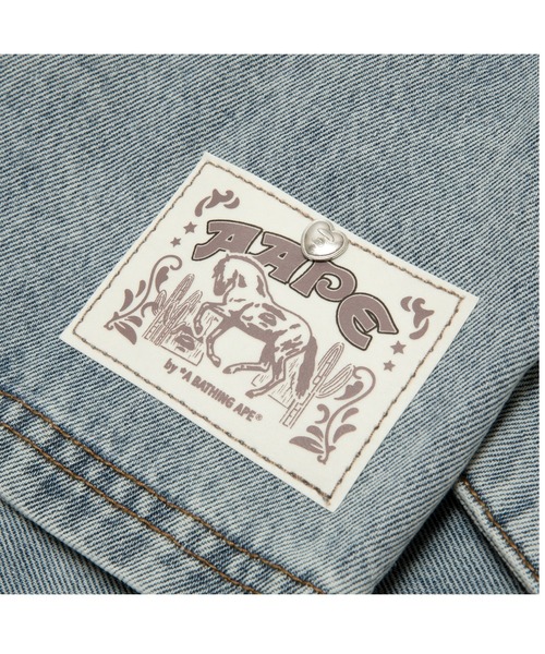 ブラウス シャツ AAPE SHORT SLEEVE SHIRT レディース AAPE BY A BATHING APE ブラウス シャツ ZIP UP SHORT SLEEVE
