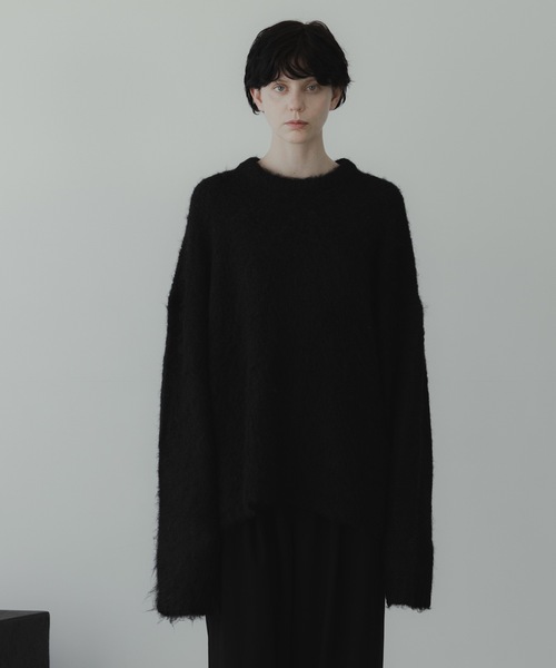 「remer」 長袖ニット LARGE ブラック メンズ_画像9
