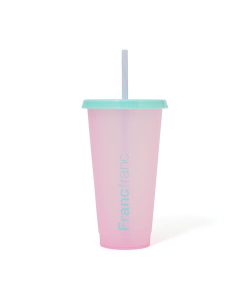 Francfranc タンブラー カラーチェンジタンブラー L ピンク