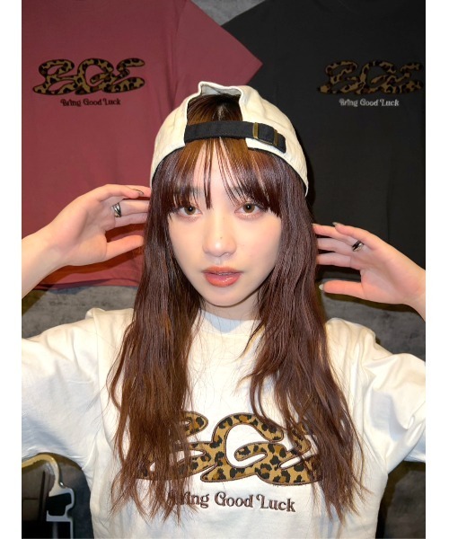 BGL tシャツ LEOPARD LOGO TEE / ヒョウ柄 / レオパード / アップリケ