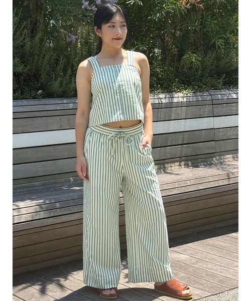 BANANA REPUBLIC パンツ FACTORY STORE ワイドレッグ ハイライズ