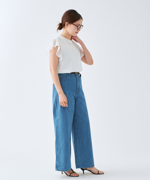 IENA tシャツ シアースリーブプルオーバー レディース