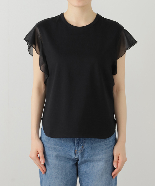 【新品タグ付き】IENA シアースリーブプルオーバー セール】シアースリーブプルオーバー（Tシャツ/カットソー