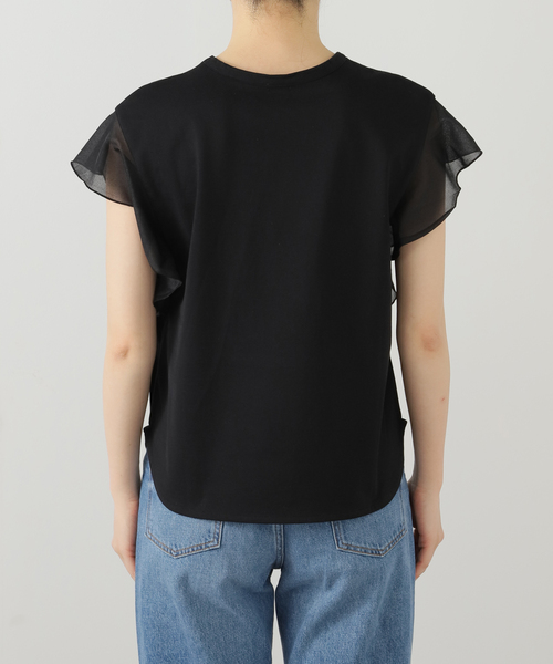 IENA tシャツ シアースリーブプルオーバー レディース