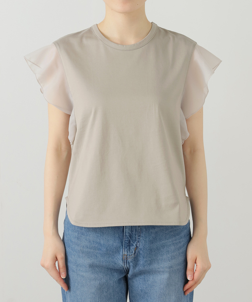 IENA tシャツ シアースリーブプルオーバー レディース
