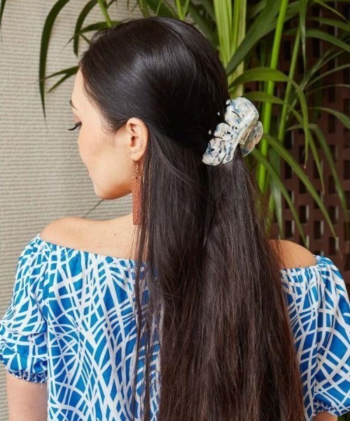 AMINA COLLECTION ヘアクリップ Amina/アミナ ヘアクリップ モンステラ