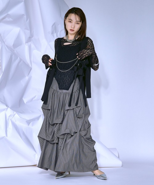 ちみーHeart Patch Dress 黒S SAINT M×××××× - 【限定】 SM-YS8-0000-C51 / PTP_HOODIE / BRND