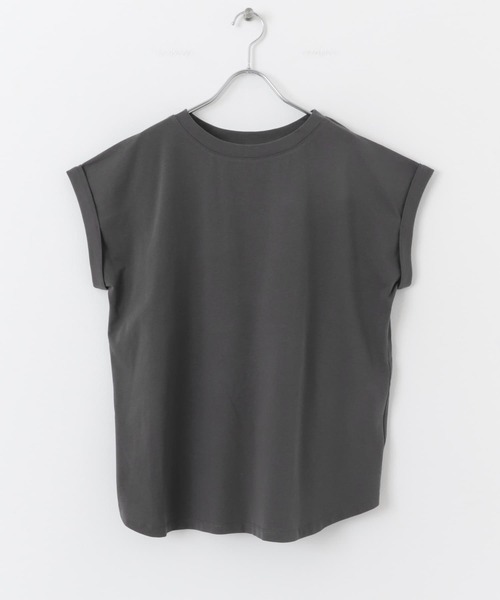 URBAN RESEARCH DOORS tシャツ シャーリング布帛ドッキング