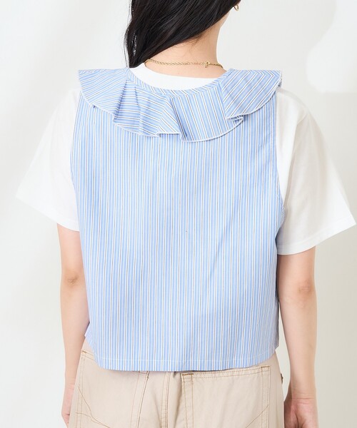FREAK'S STORE（フリークスストア） ブラウス シャツ 夏 ストライプ
