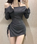 水着 水着セパレート3点セット(カバーアップ付...の詳細画像5