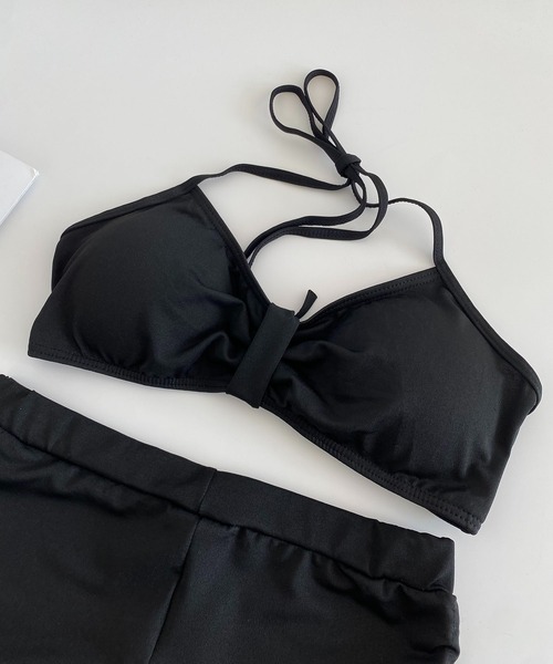 BEST BODY セパレート水着 黒 新品　黒予選パンツ　セット MAISON DE THERESE（メゾン ド テレーズ） 水着 水着セパレート3点