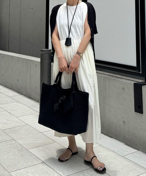 美品　NOLLEY'S　メッシュバッグS　ブラック　※リングチャームなし NOLLEY'S トートバッグ メッシュトートバッグM「MD 二見別注