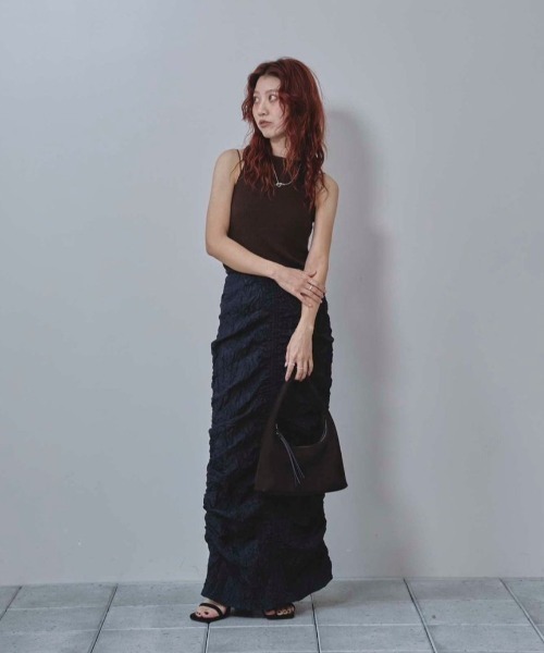 TODAYFUL スカート Chambray Gather Skirt : ZOZOTOWN Yahoo!店 - 通販