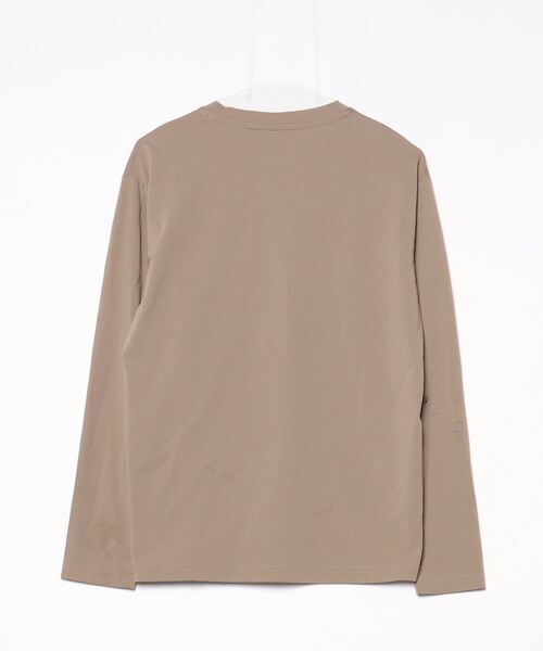 「ADAM ET ROPE'」 長(zhǎng)袖Tシャツ M ブラウン メンズ