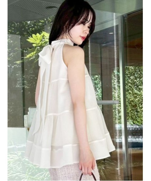 LILY BROWN アメスリティアードブラウス LILY BROWN ブラウス シャツ アメスリティアードブラウス