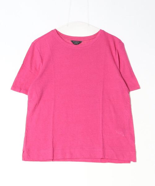 「BANANA REPUBLIC FACTORY STORE」 半袖Tシャツ L ベージュ レディース_画像6