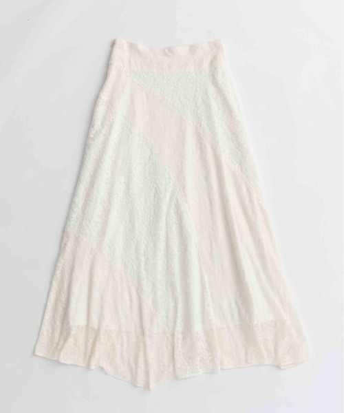 MAISON SPECIAL（メゾンスペシャル） ロング スカート Random Lace