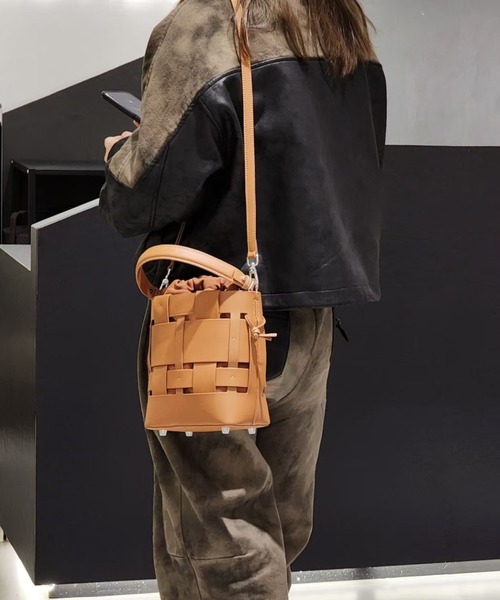 Tomieco（トミエコ） ショルダーバッグ バッグ LEATHER 編み込み