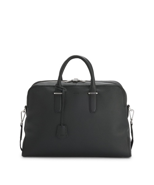 BOSS（HUGO BOSS） uvカット ボストンバッグ グレインレザー ホールド