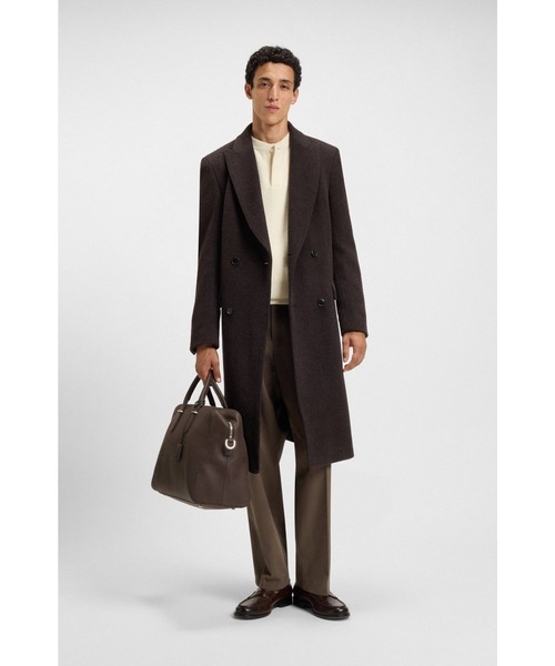 BOSS（HUGO BOSS） ボストンバッグ グレインレザー ホールドオール
