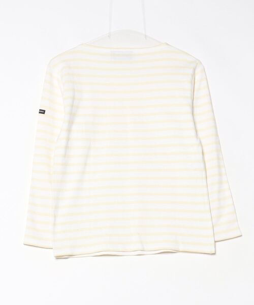 「SAINT JAMES」 ボーダー柄長袖カットソー X-SMALL イエロー レディース
