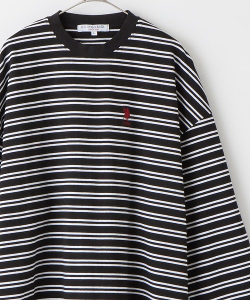 「U.S. POLO ASSN.」 長(zhǎng)袖Tシャツ M ホワイト メンズ
