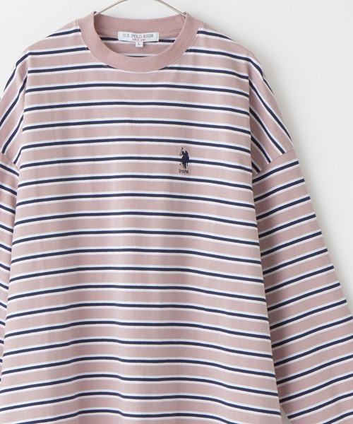 「U.S. POLO ASSN.」 長(zhǎng)袖Tシャツ M ホワイト メンズ