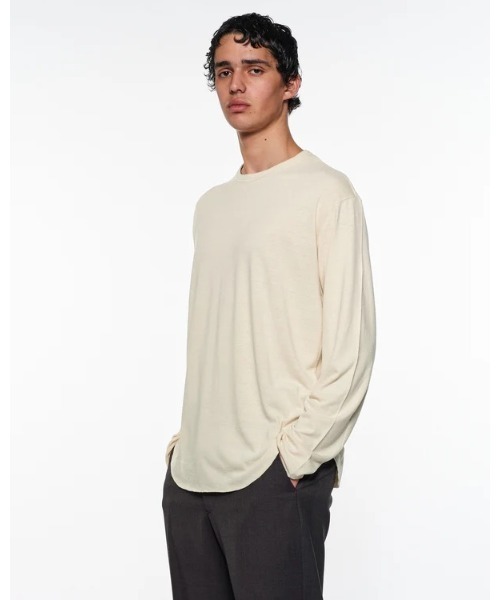 markaware マーカウェア ホワイト クルーネック Tシャツ markaware（マーカウェア） tシャツ 「marka」別注 CREW NECK TEE