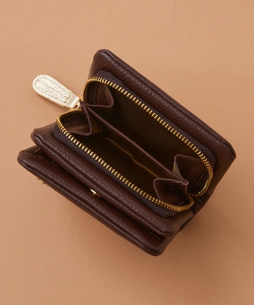 Hashibami（ハシバミ） 二つ折り 二つ折り財布 財布 「HASHIBAMI