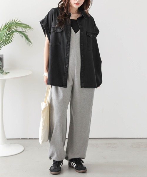 AMELY」 半袖シャツ フリー ライトブルー レディース : ZOZOTOWN Yahoo