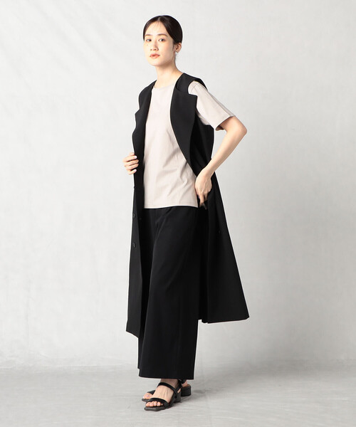 「Comme ca Mature」 パンツ FREE ブラック レディース_画像6